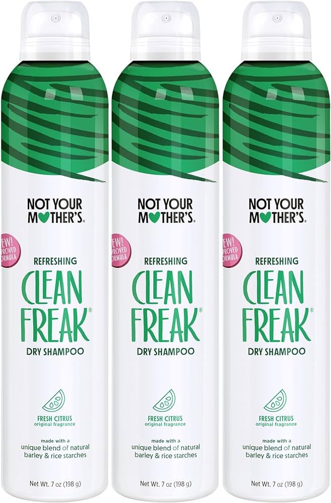 Not Your Mother's Clean Freak Refreshing Dry Shampoo (3-Pack) - 7 oz - Instantly Refreshes Hair B... | Amazon (US)
