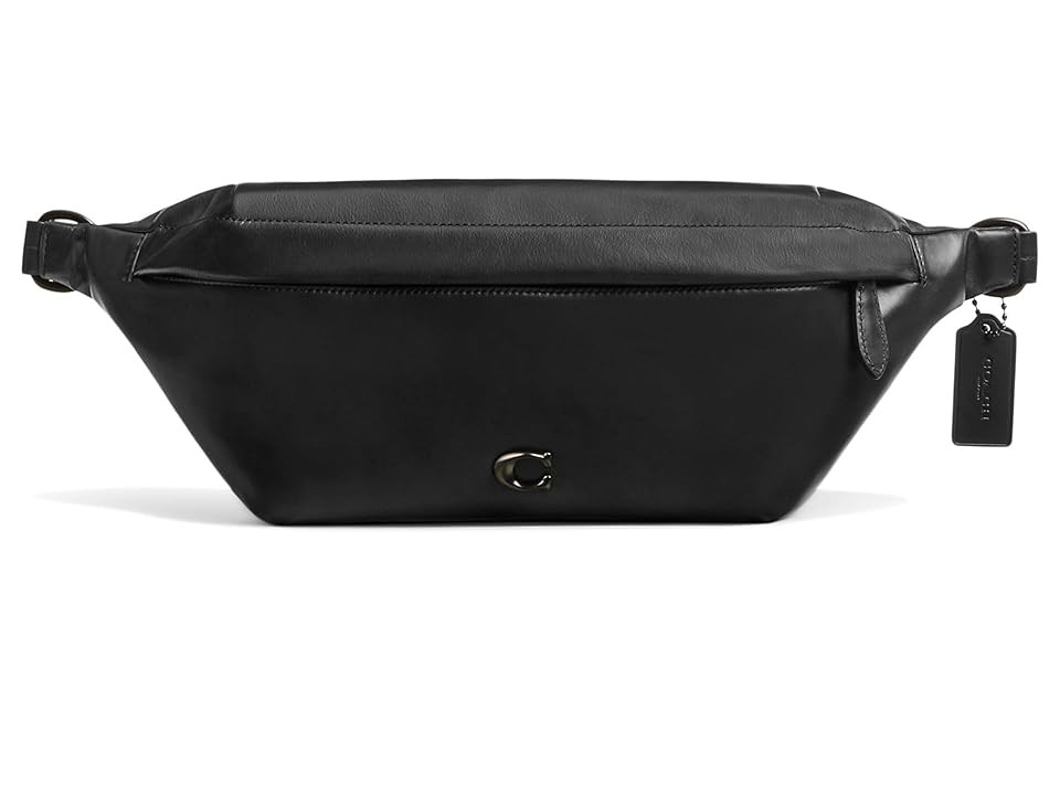 COACH Hall Belt Bag Bags Black, Leather | Zappos