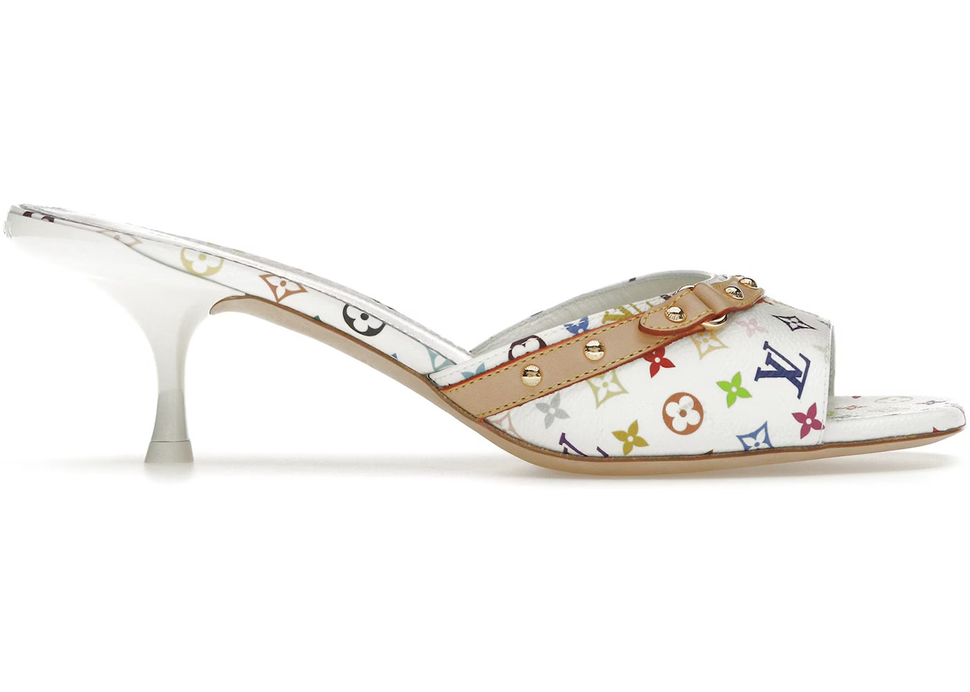 Louis Vuitton 6AM MuleTakashi Murakami White (Women's) | StockX