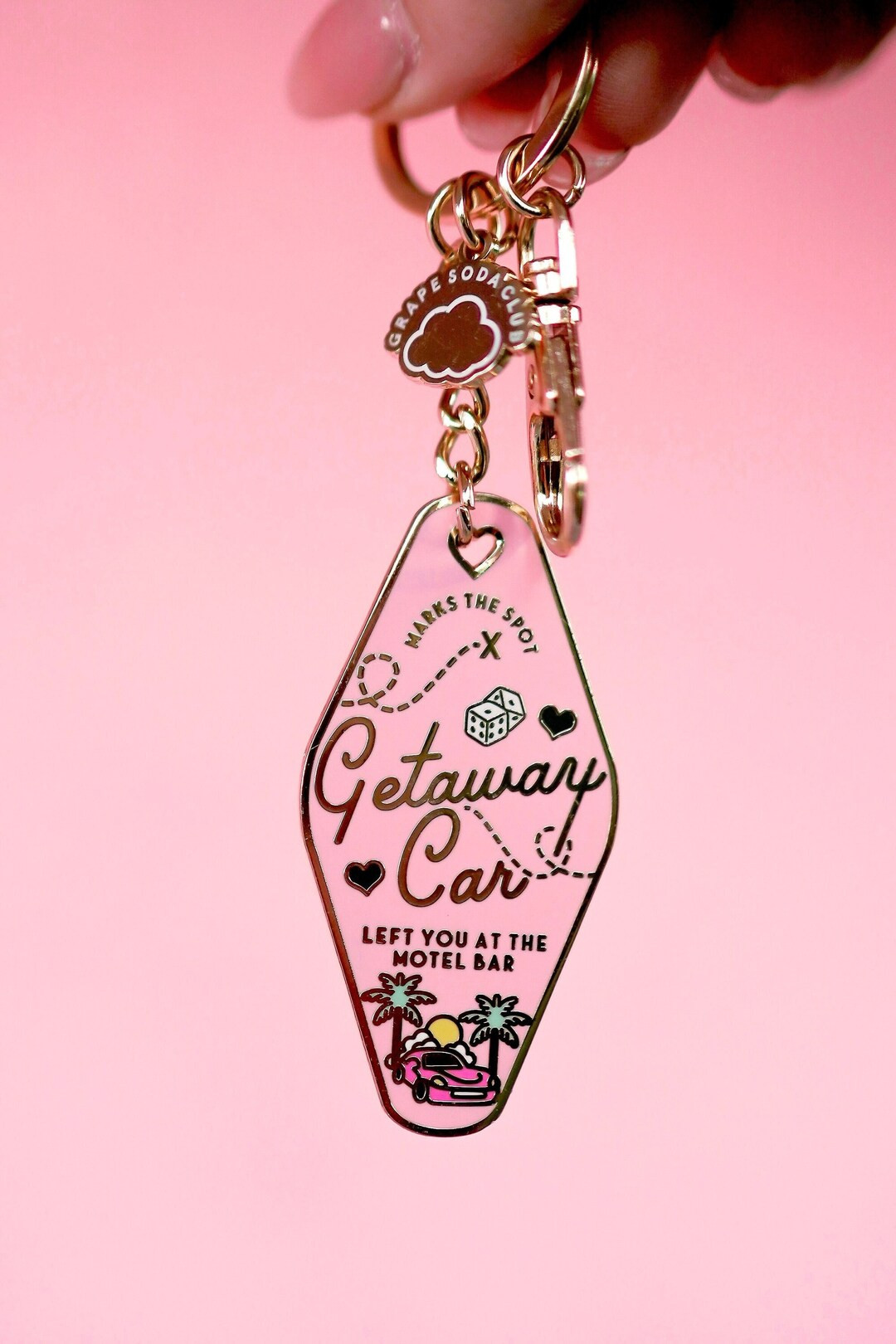 Getaway Car Taylor Swift Motel Metal Keychain | Metal Motel Keychain | Grape Soda Club | Keys, Sw... | Etsy (US)