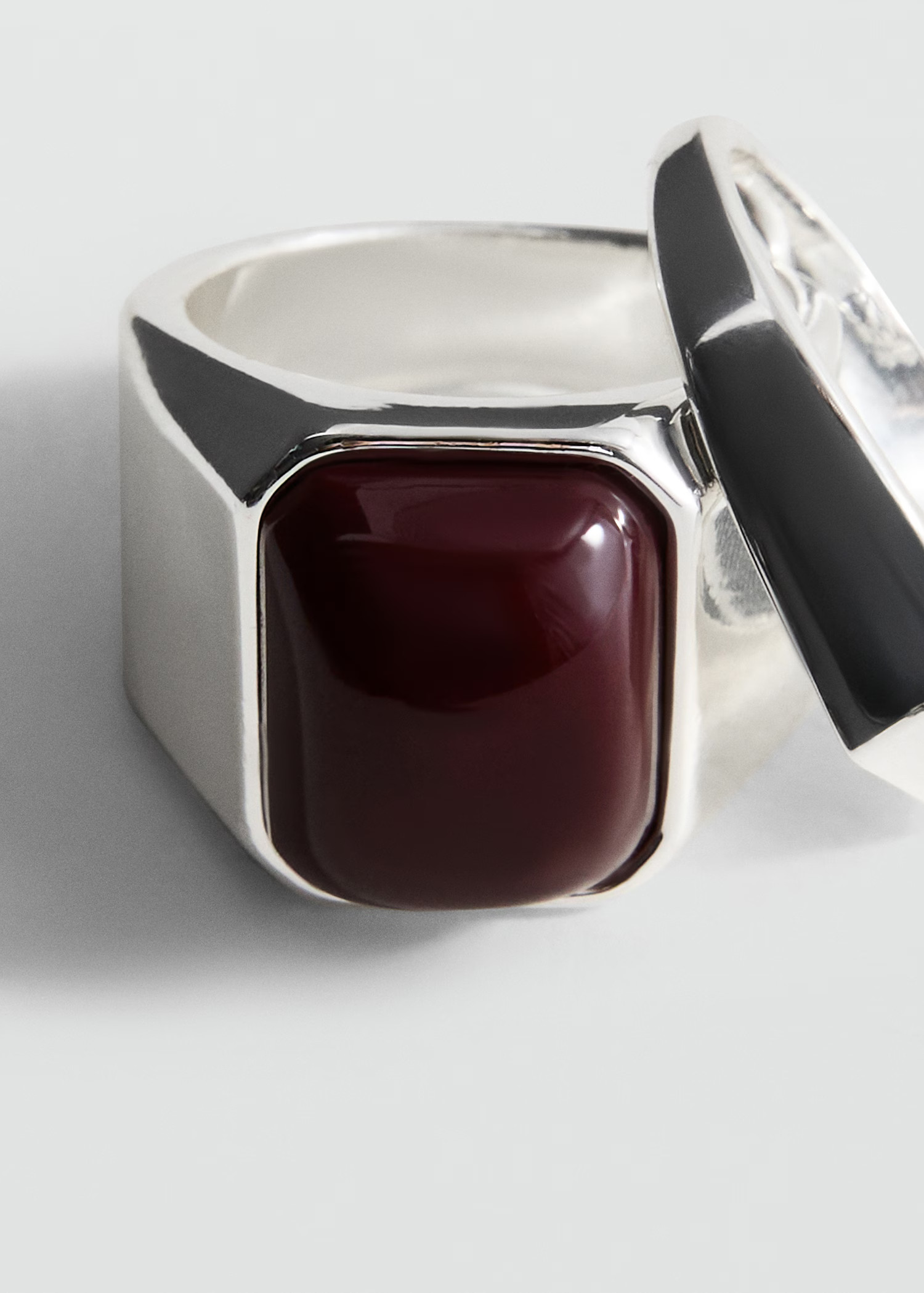 Set of 2 combined resin rings | Mango (US/MX/AU)