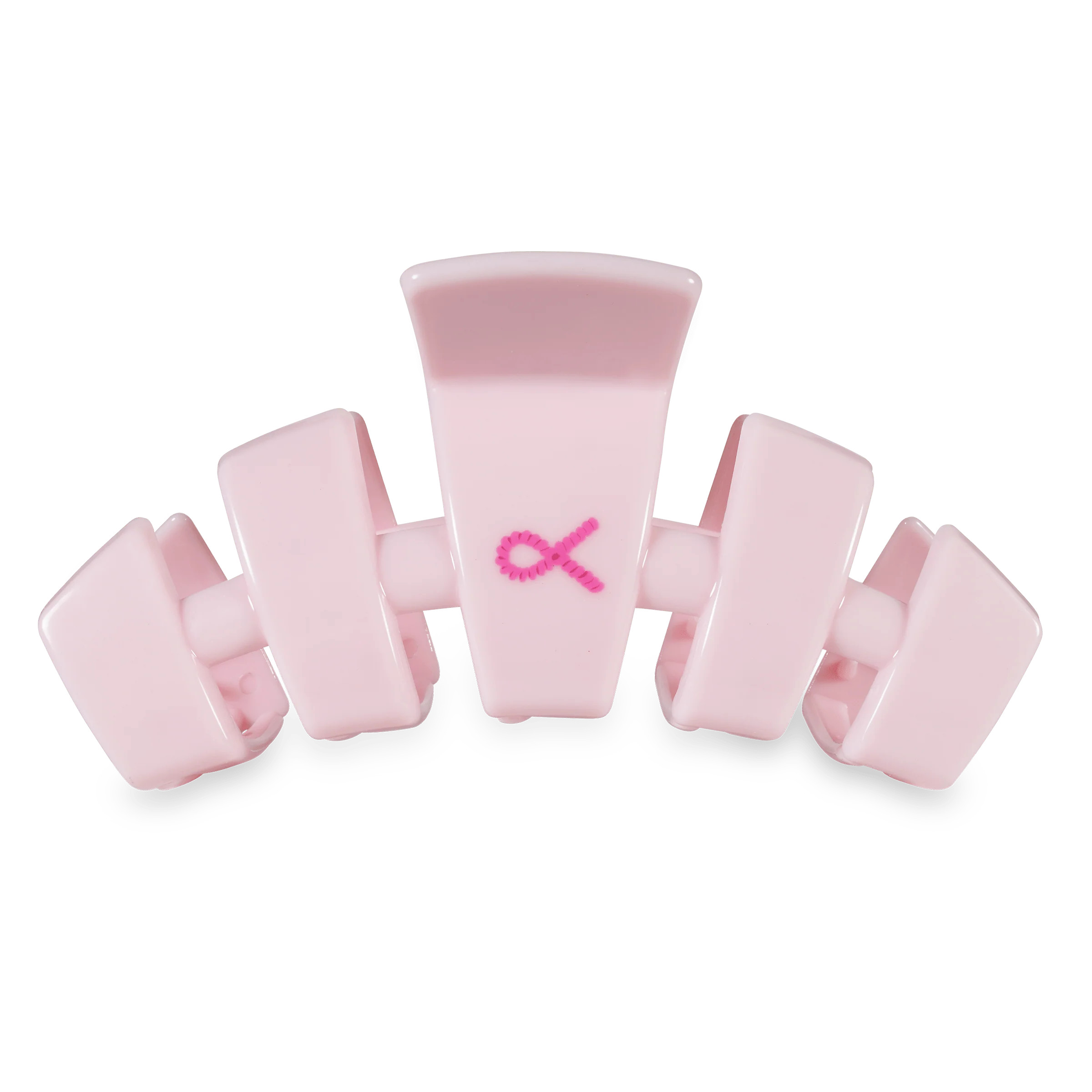 Classic Pink Ribbon Power Large Hair Clip | TELETIES