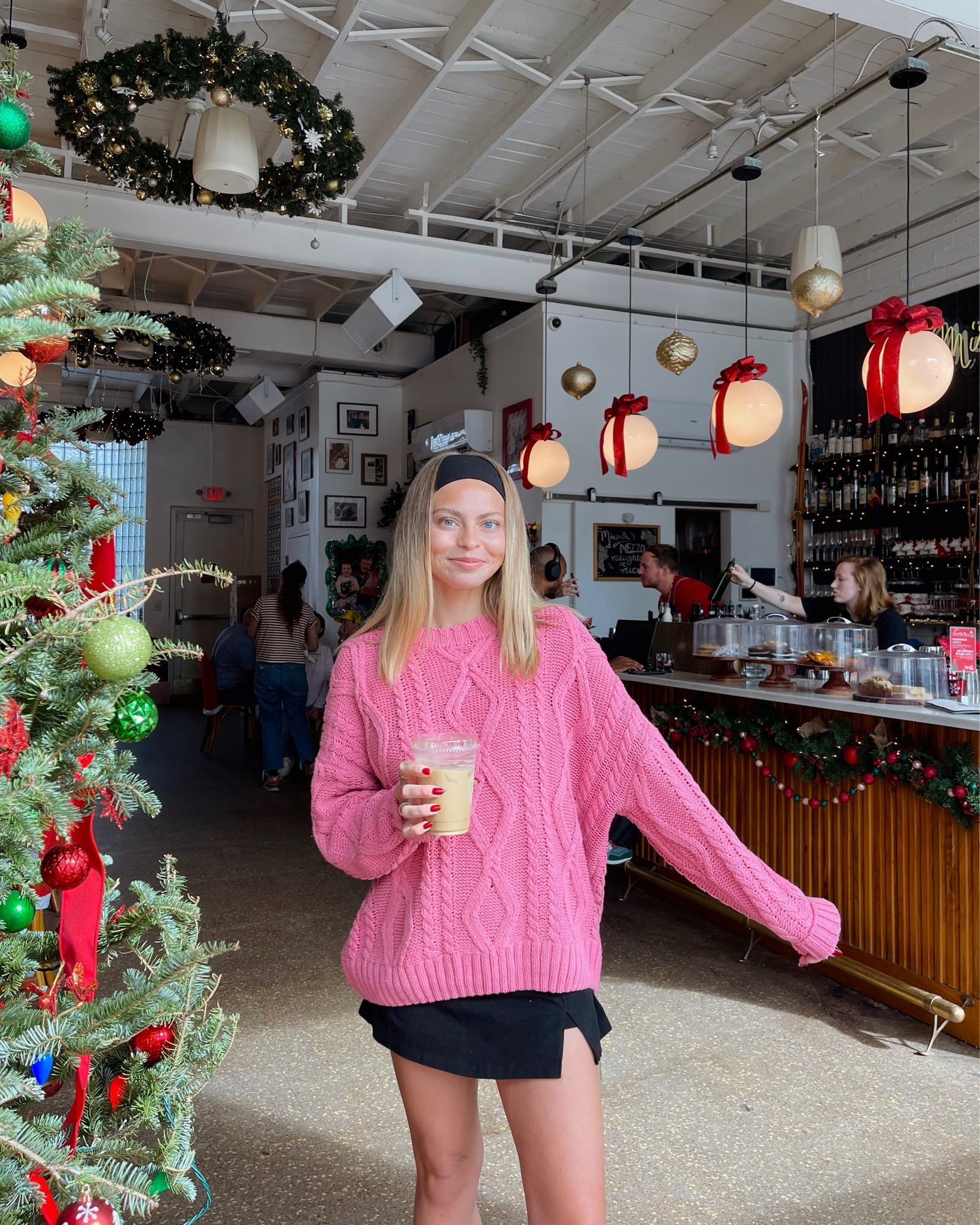 PINK WINTER SWEATER 💝💫💞
wearing size S/M

#LTKHoliday #LTKSeasonal #LTKGiftGuide