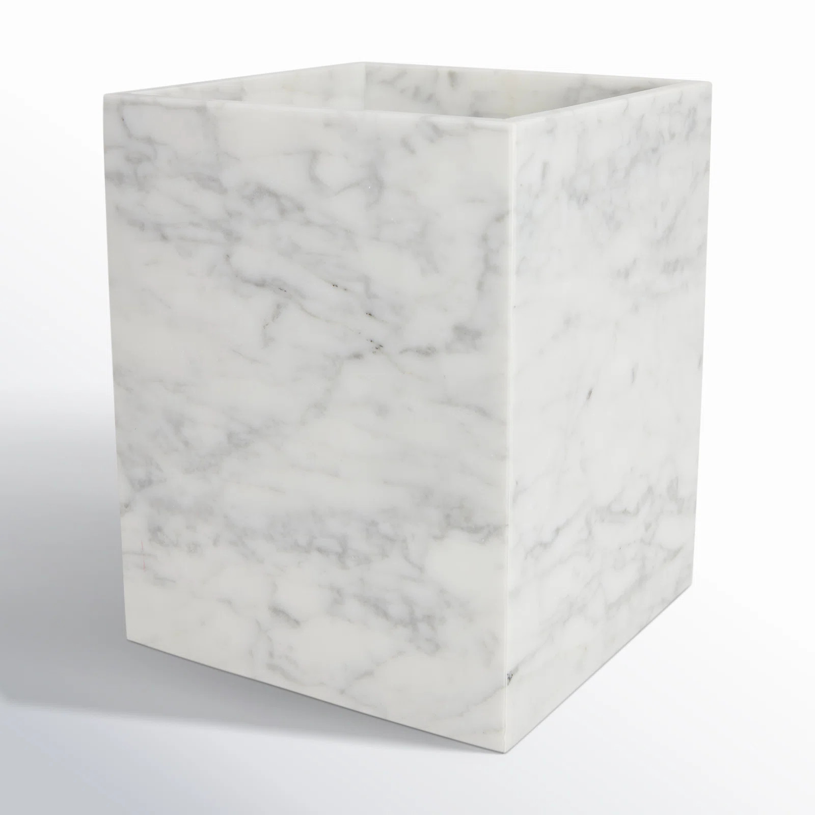 Nyla Stone Open Waste Basket - 1.2 Gallons | Wayfair North America