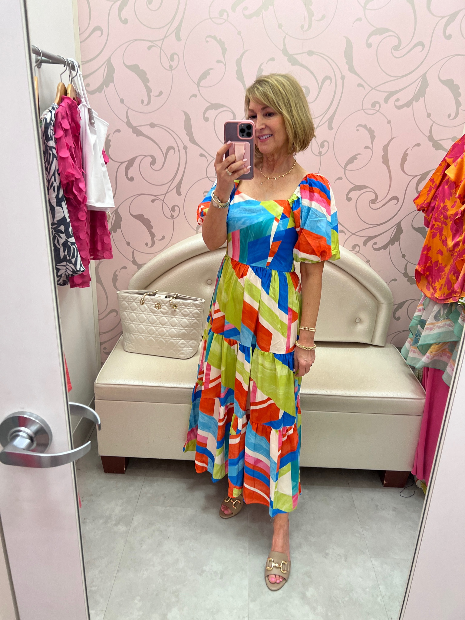 So many pretty spring pieces!! Colorful dresses and shirts and all so affordable. Most of the dresses are lined and have pockets. Wearing size small in most items. Let me know if you have any questions. 

#LTKstyletip #LTKfindsunder50 #LTKSeasonal