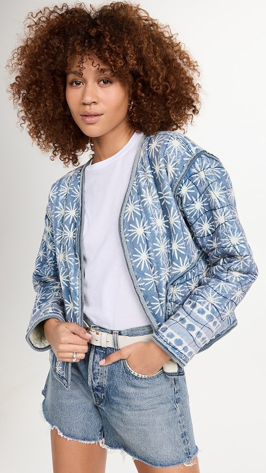 Free People Kara Quilted Cardi Jacket | SHOPBOP | Shopbop