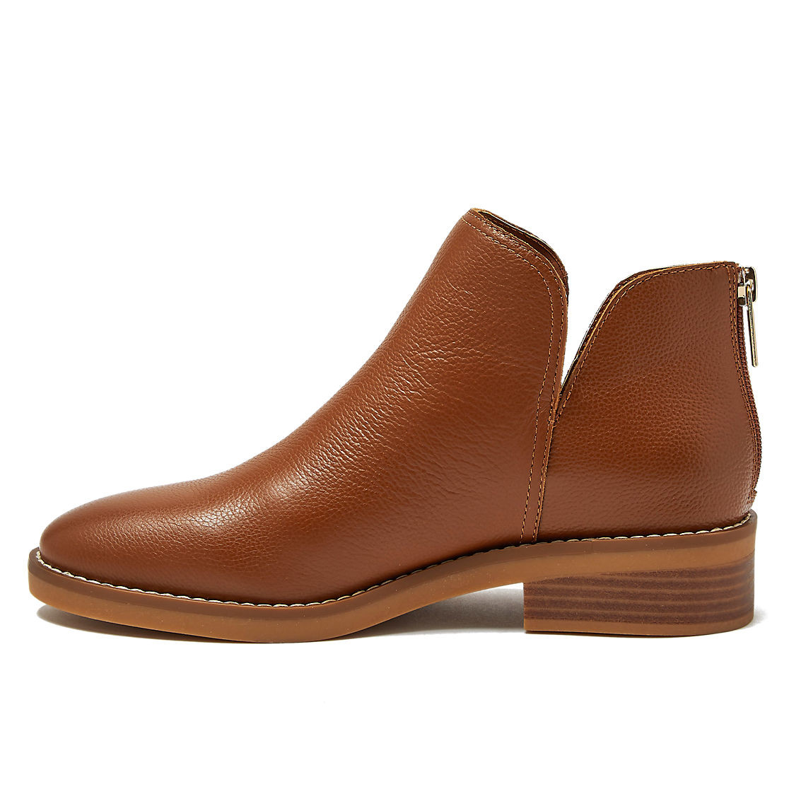 Women's Essential Zip Up Ankle Booties | Lands' End (US)