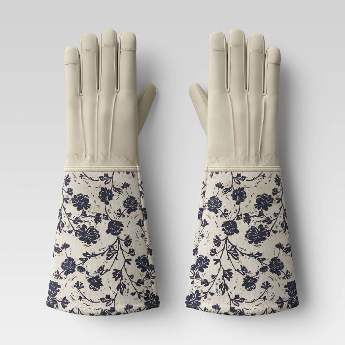 Roepickers Work Gloves Blue Floral - Smith & Hawken™ | Target
