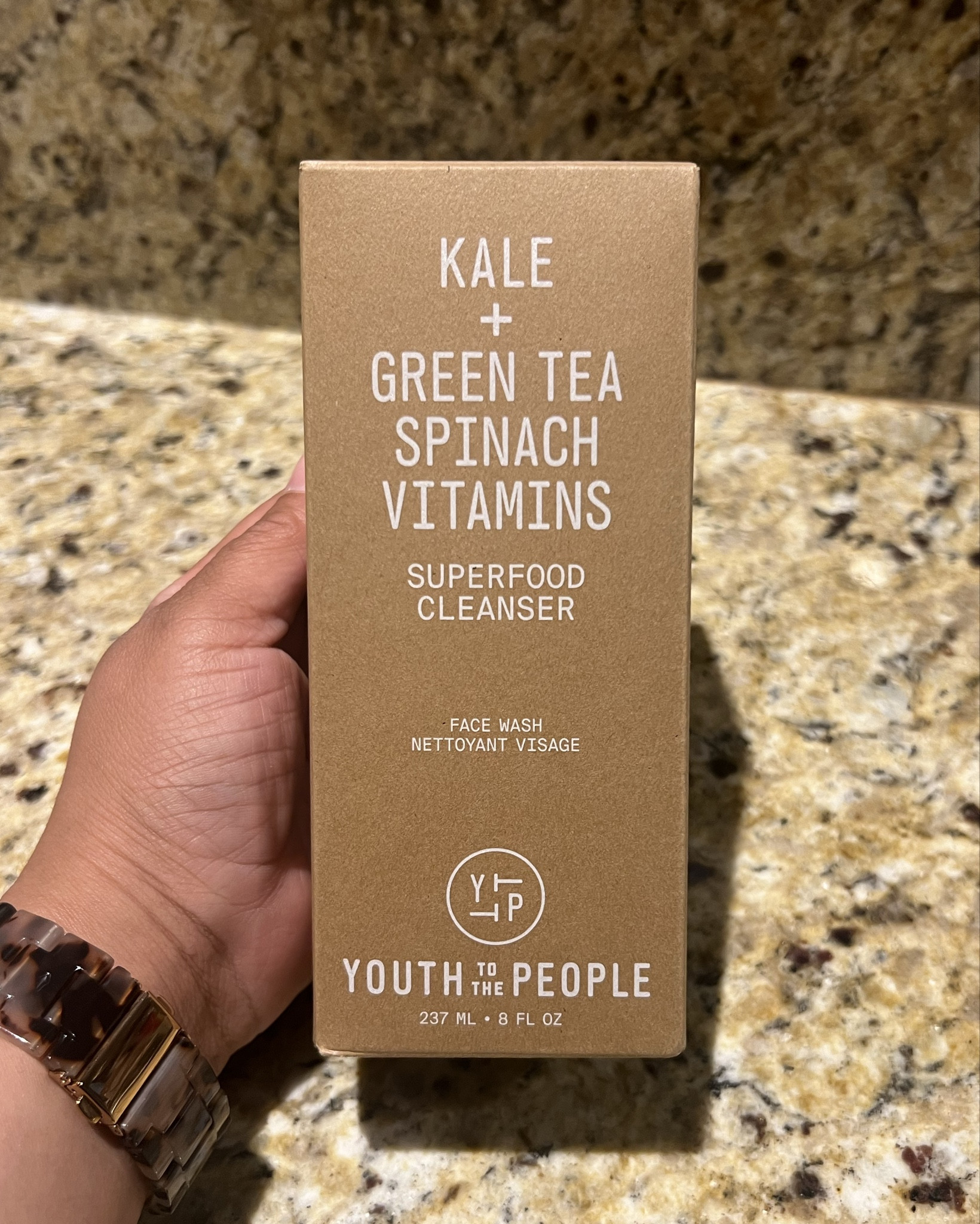 Youth To The People
Superfood Gentle Antioxidant Refillable Cleanser - good for combination, oily and acne prone skin. Highlighted ingredients are kale, spinach and green tea. 

#LTKbeauty