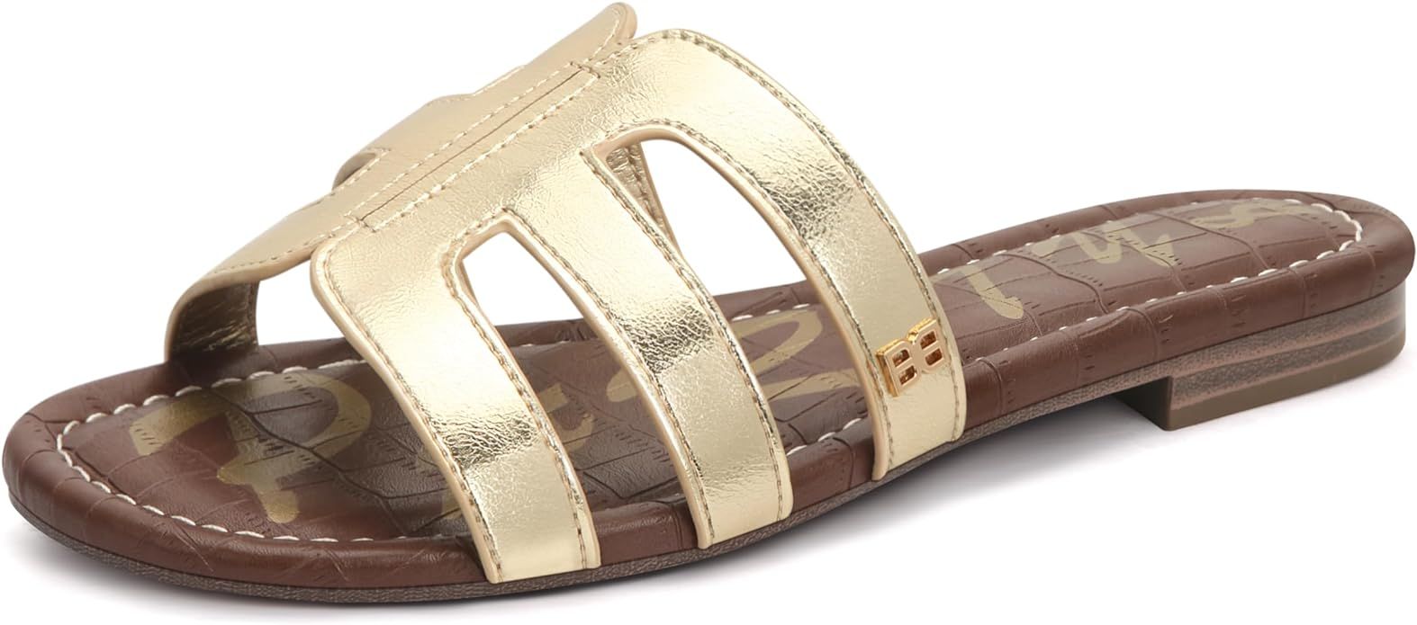 PARTY Women's Flat Sandals - Summer Open Toe H-Band Slide Sandal for Women, Slip On Casual Dressy... | Amazon (US)