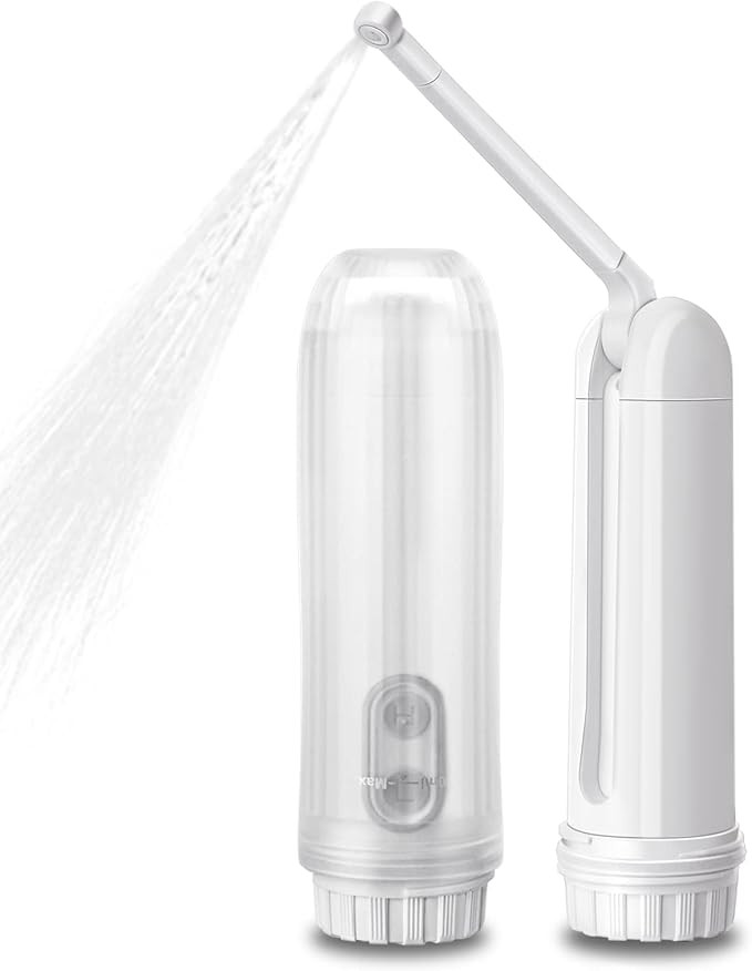 Portable Electric Bidet Sprayer - Handheld Travel Bidet with 2 Pressure Modes - Waterproof Foldab... | Amazon (US)