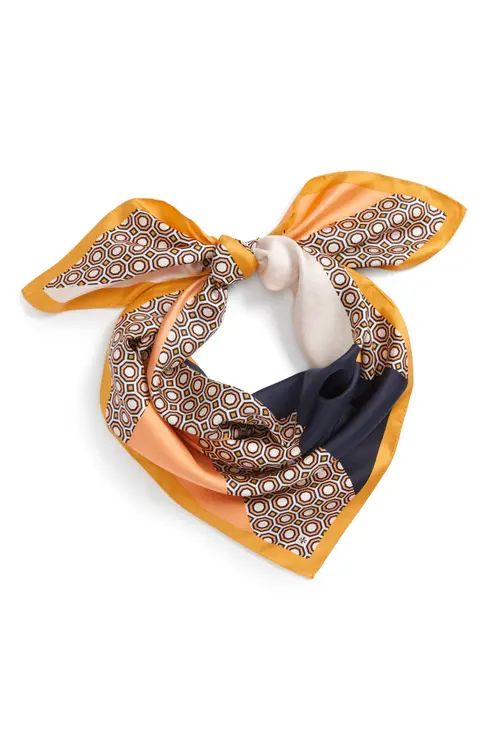 Tory Burch Octagon Square Silk Scarf | Nordstrom
