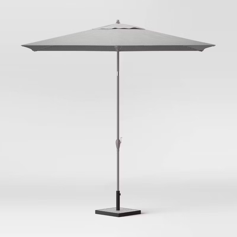 6.5' x 10' Rectangular Patio Umbrella Ash Pole - Project 62™ | Target