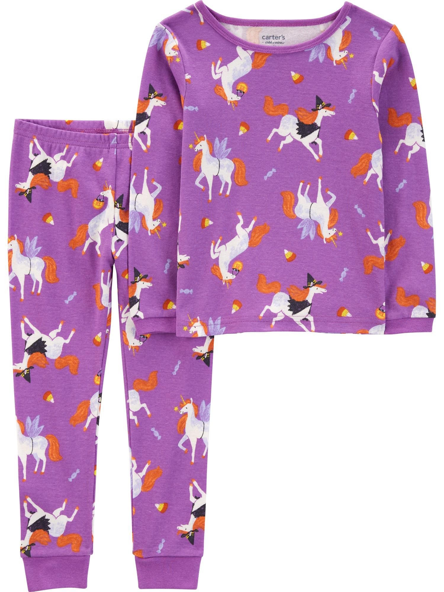 Carter's Child of Mine Toddler Halloween Pajama Set, 2-Piece, Sizes 12M-5T - Walmart.com | Walmart (US)