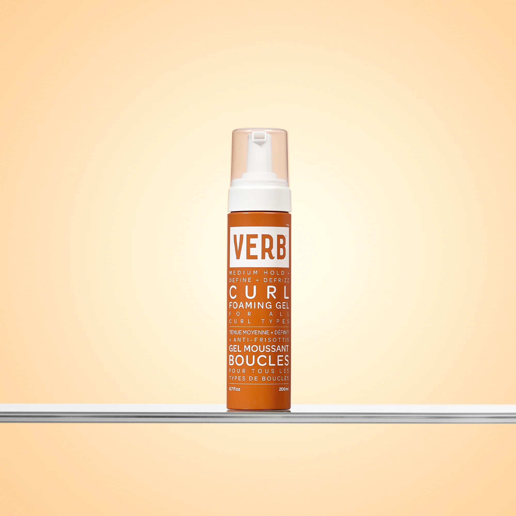 curl foaming gel | definition + defrizz | verb® products | Verb Products