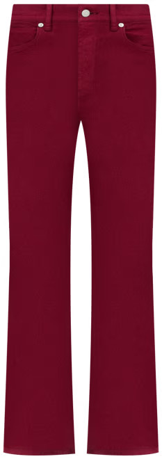 High Rise Slim Flare Jeans in Magical Plum | LOFT