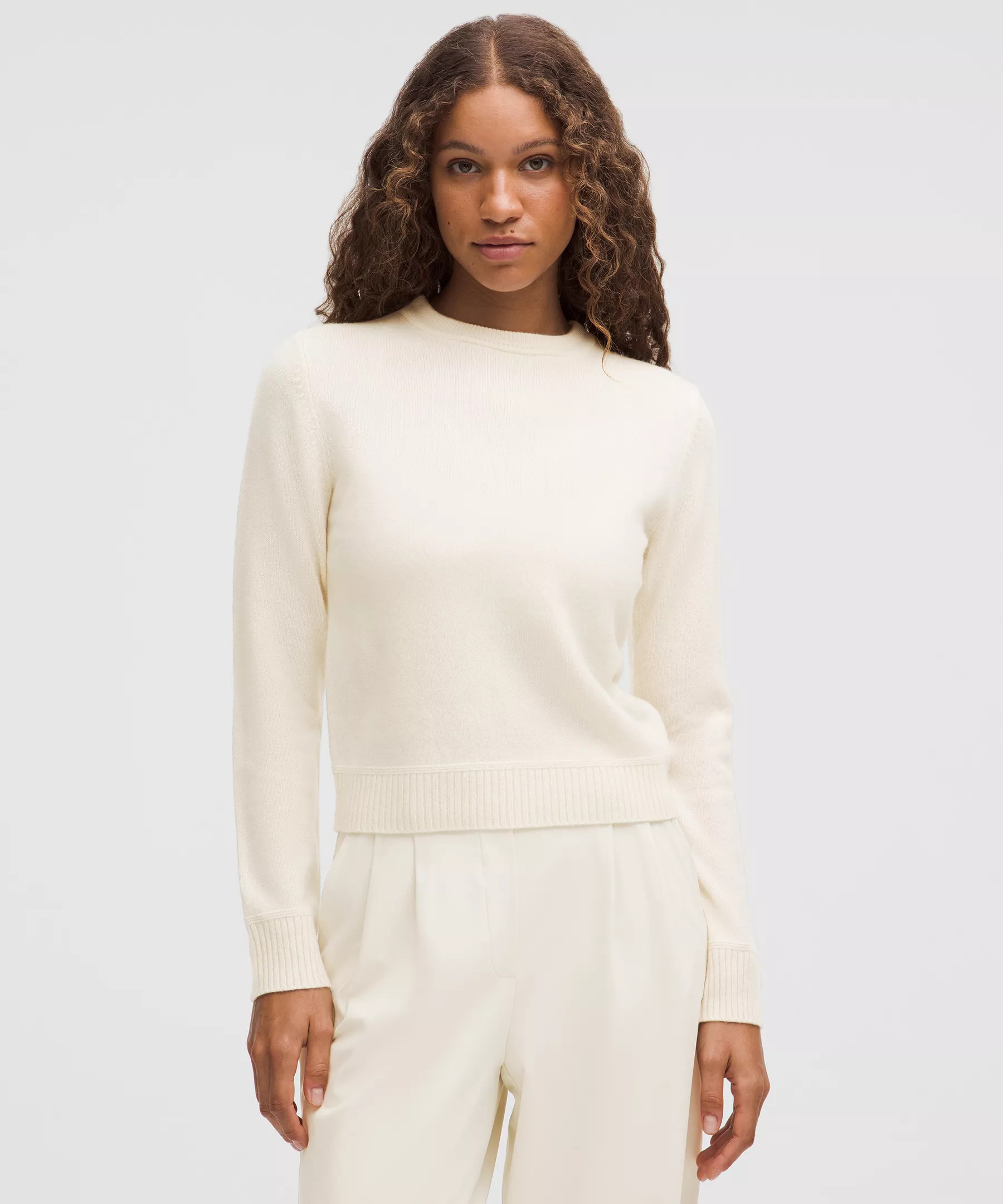 Cashmere Slim-Fit Crewneck Sweater | Lululemon (US)