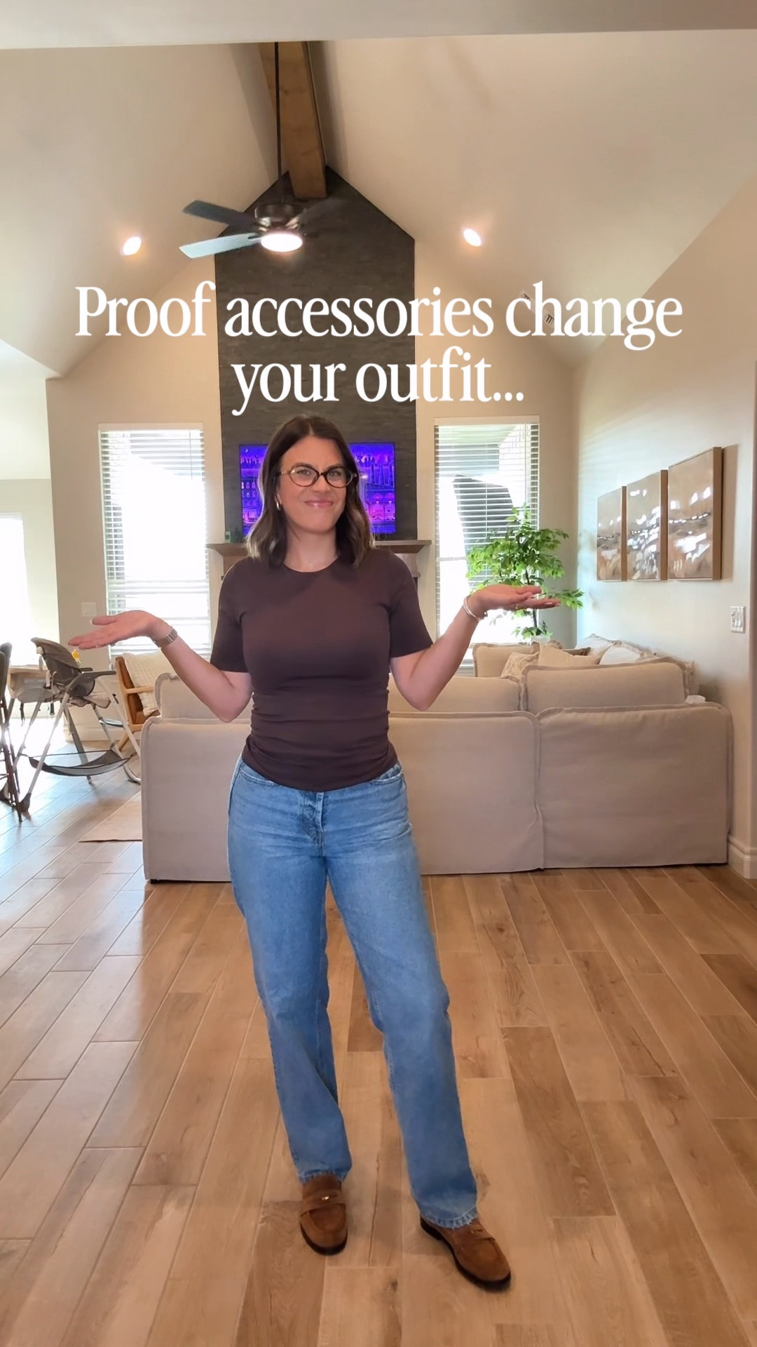 Proof one solid set of basics and a few great accessories can give you so many looks.

#LTKootd #LTKSeasonal #LTKOver40