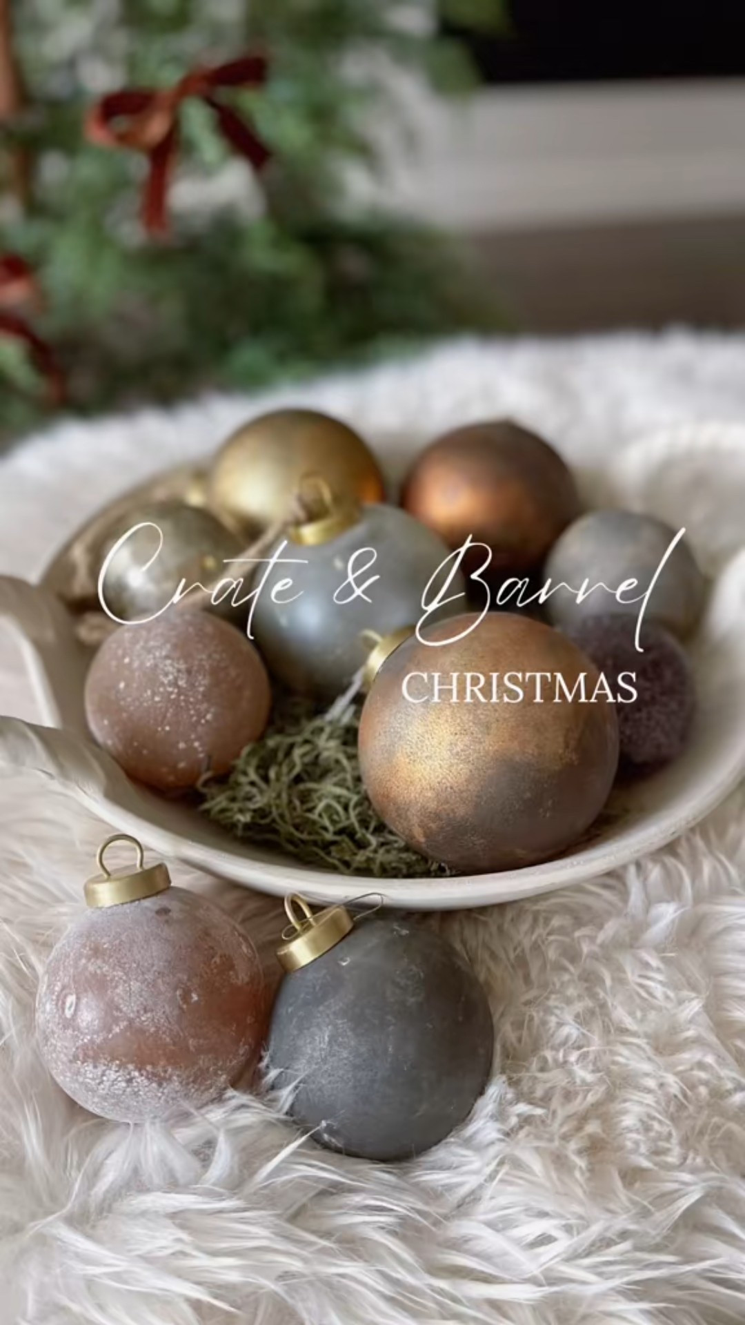 Crate & Barrel Black Friday & cyber Monday sale | up to 40% off holiday | modern ornaments 

#LTKHoliday #LTKSaleAlert #LTKCyberWeek