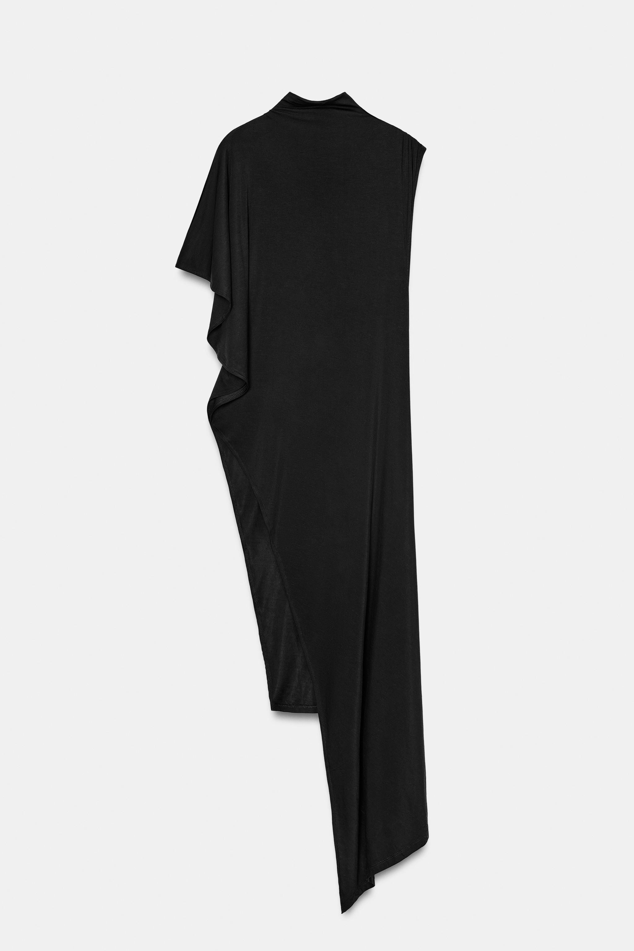 DRAPED ASYMMETRIC TOP | Zara US