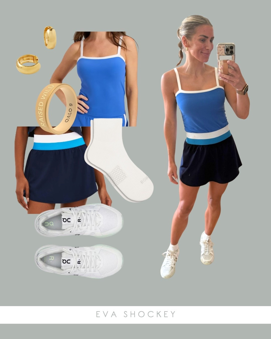 Loved this look this summer!! 

Qalo code: EVA2025