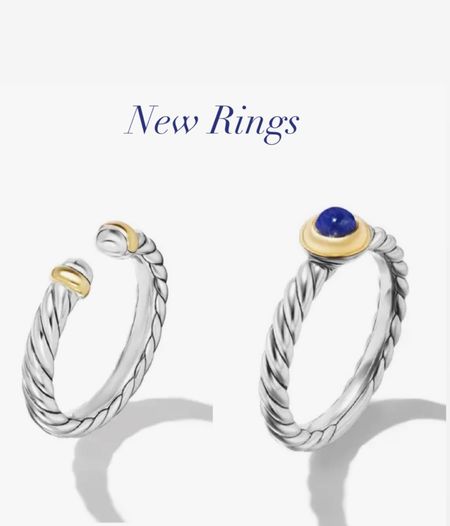 Mother’s Day gift guide, David Yurman rings, jewelry

#LTKSeasonal #LTKGiftGuide #LTKstyletip