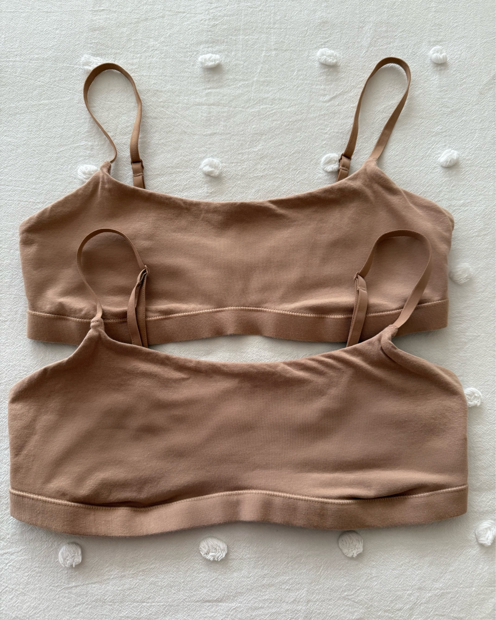 I’ve been searching for high-quality cotton intimates, and I’ve finally found these comfortable scoop bralettes from Quince. They’re made from organic cotton and come in a set of two for $30. Additionally, I purchased a set of five cotton underwear from Amazon. These are soft and comfy and not too thick. 



Cotton bra, cotton underwear, cotton intimates, cotton essentials, 

#LTKSeasonal #LTKOver40 #LTKselfcare