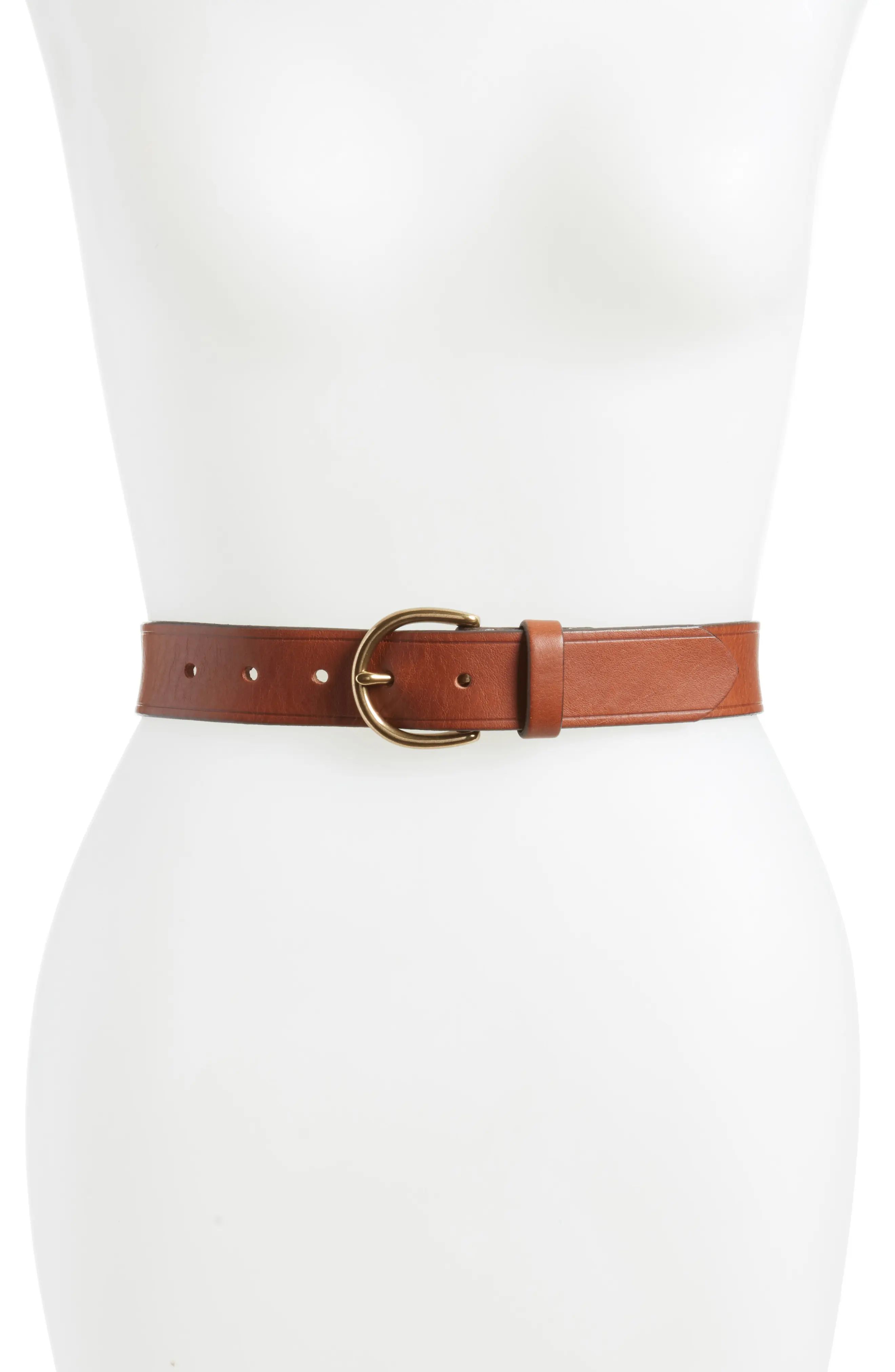 Madewell Medium Perfect Leather Belt | Nordstrom