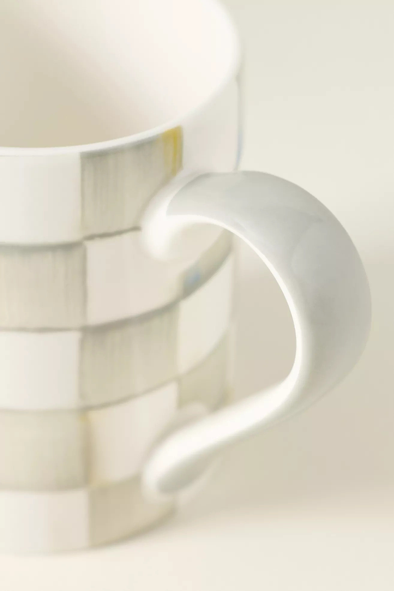 MacKenzie-Childs Check Porcelain Mug | Anthropologie (US)