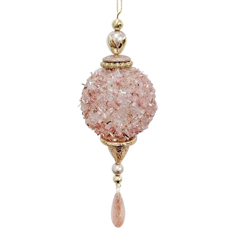 Beaded Dangle Ornament, 7" | At Home