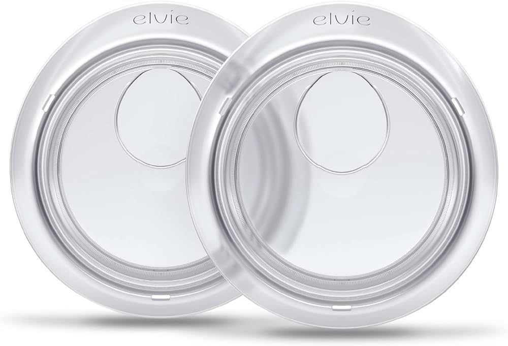 Elvie Catch Milk Collection Shells | Set of Two Discreet Leak-Protection Silicone Cups, Reuse You... | Amazon (US)