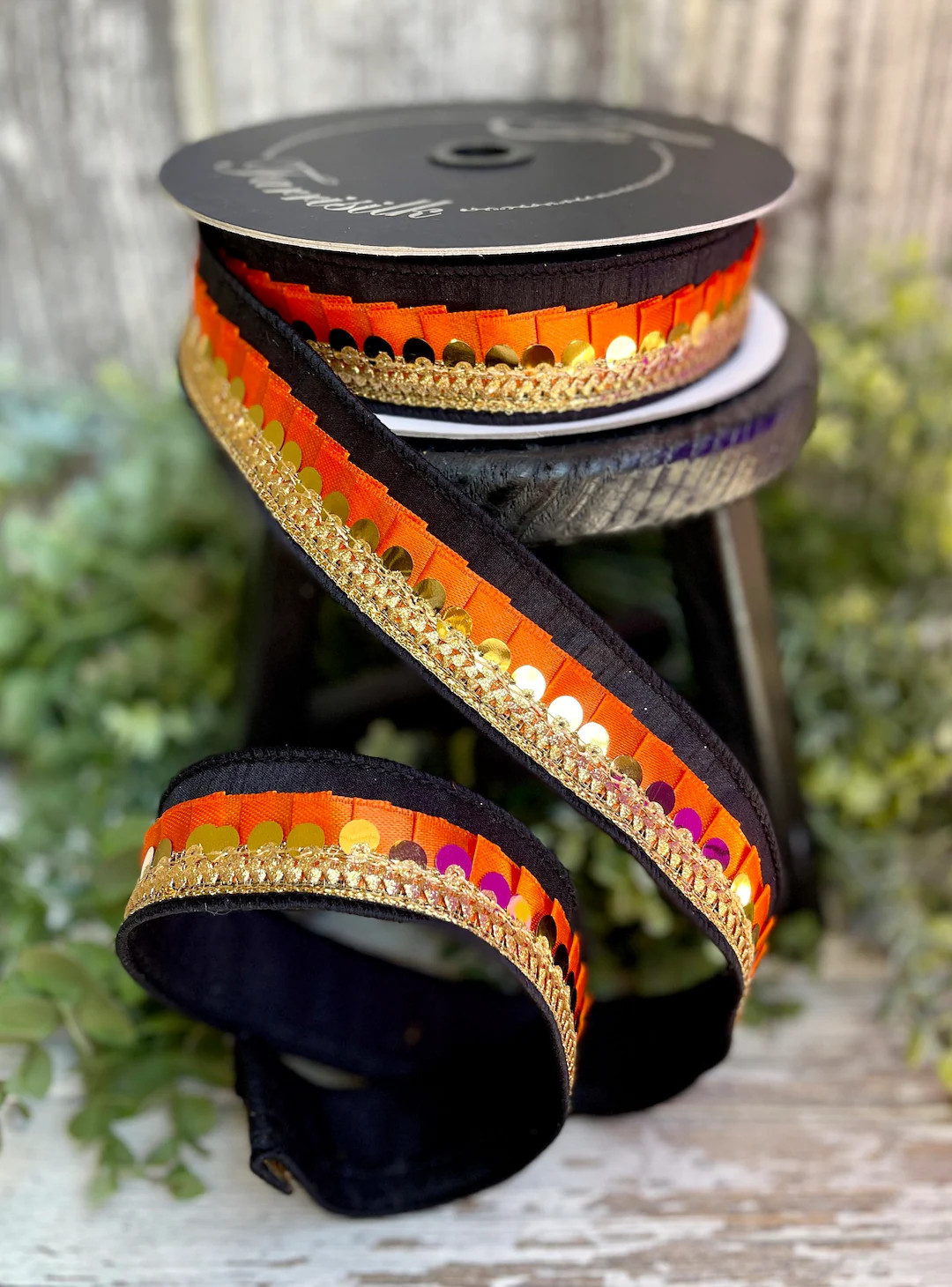 Ribbon, Ribbon for Wreaths, Designer Ribbon, 1.5" Ribbon, Farrisilk Ribbon, Wired Ribbon , Wreath... | Etsy (US)