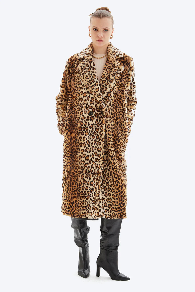 OPHELIA - Faux Fur Long Coat | CHRLDR