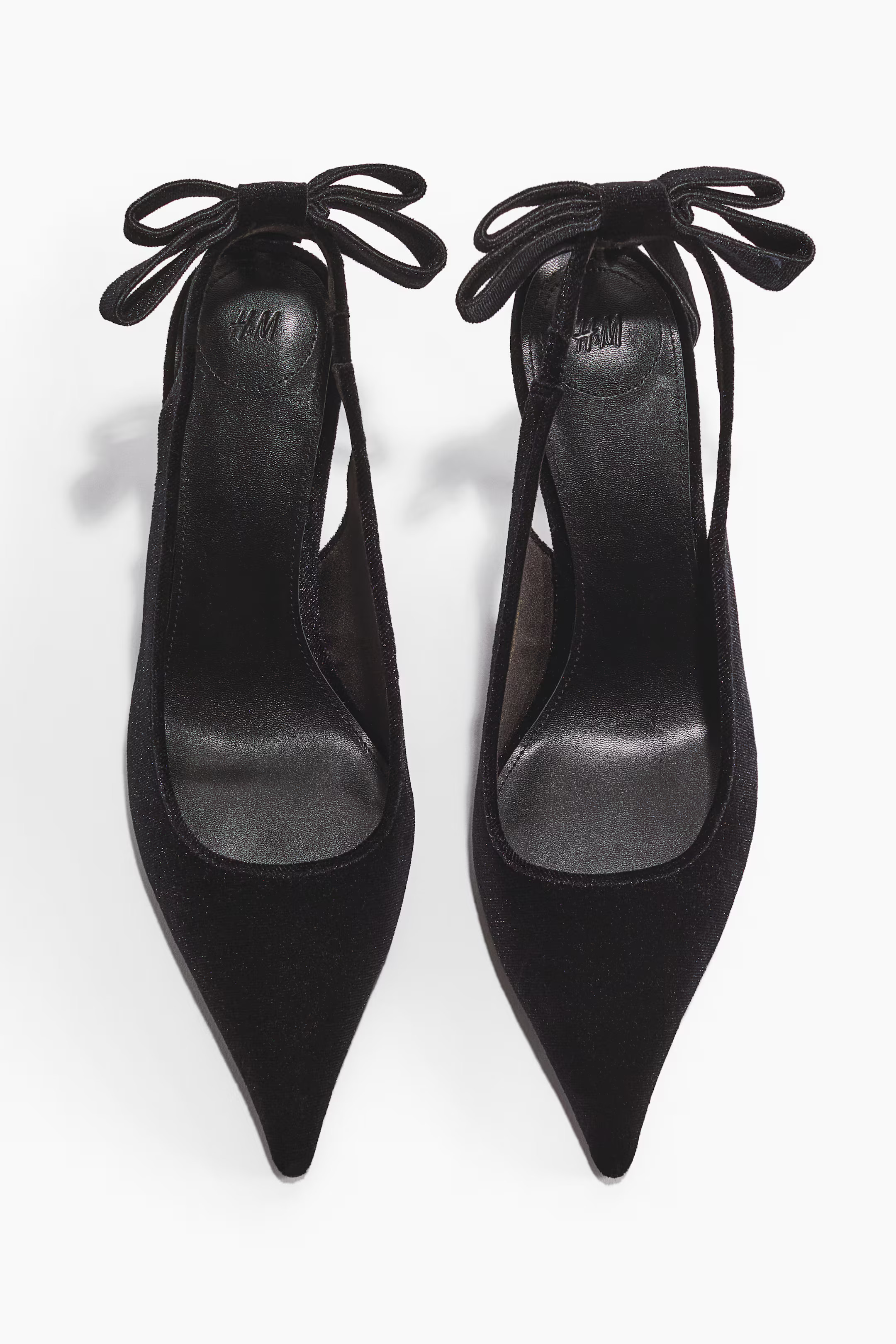 Bow-Detail Pointed Slingbacks | H&M (US + CA)