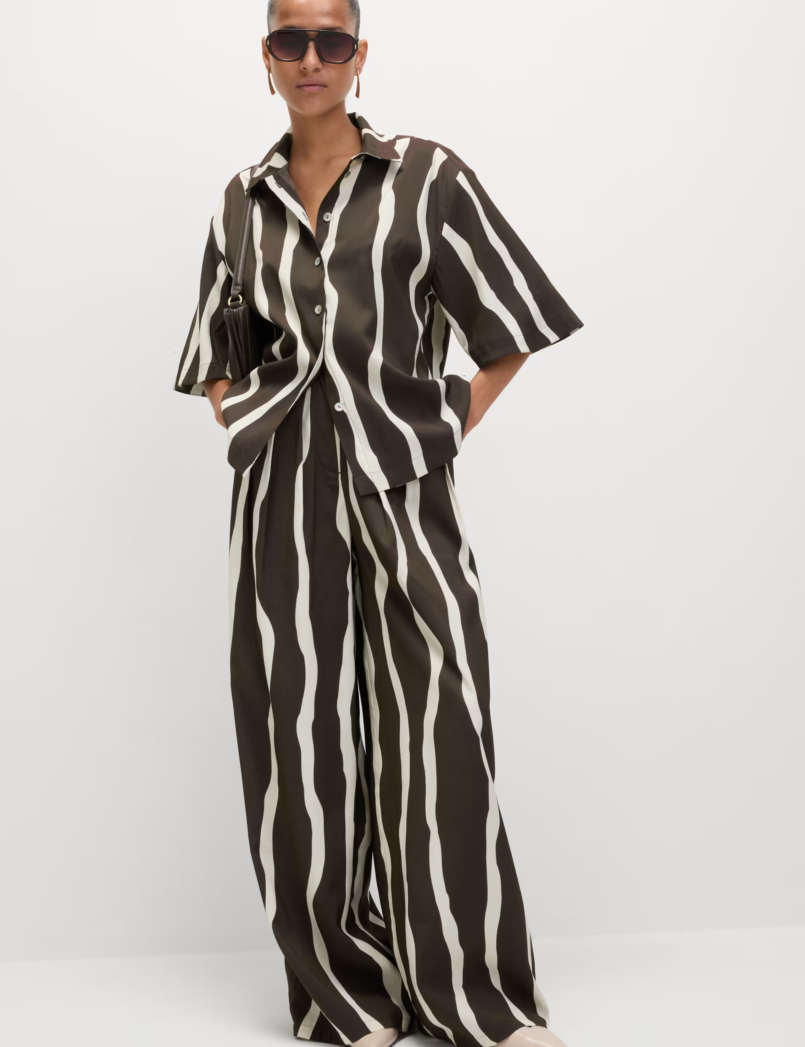 Printed Collared Oversized Resort Shirt | M&S Collection | M&S | Marks & Spencer (UK)