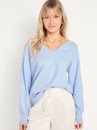 SoSoft Lite Loose V-Neck Sweater | Old Navy (US)