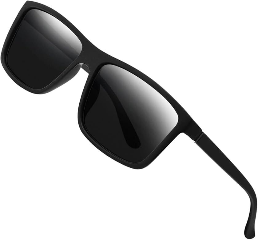 Polarized Sunglasses for Men Driving Mens Sunglasses Rectangular Vintage Sun Glasses For Men/Women | Amazon (US)