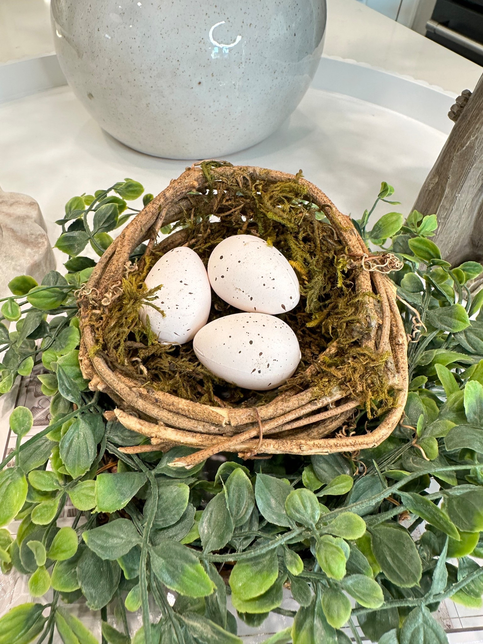 This bird nest is the cutest thing to add to your Spring decor! 

#LTKHome