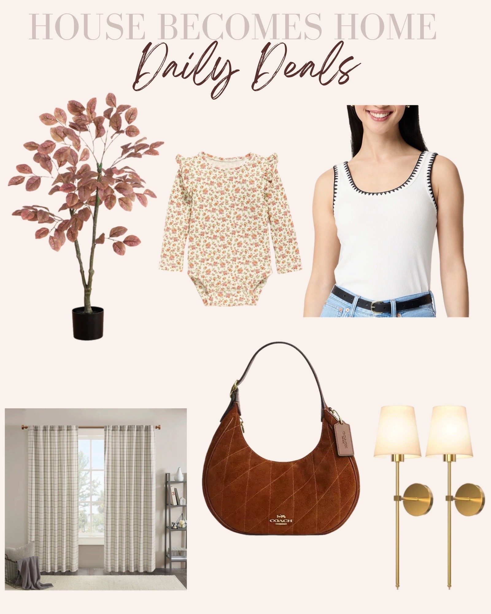 Daily deals!!


Fall decor, fall trends, fall style, fall fashion, Wayfair, Coach

#LTKHome #LTKSaleAlert #LTKSeasonal
