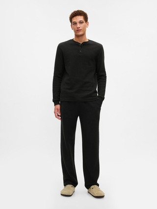 Rib Henley PJ Shirt | Gap (CA)