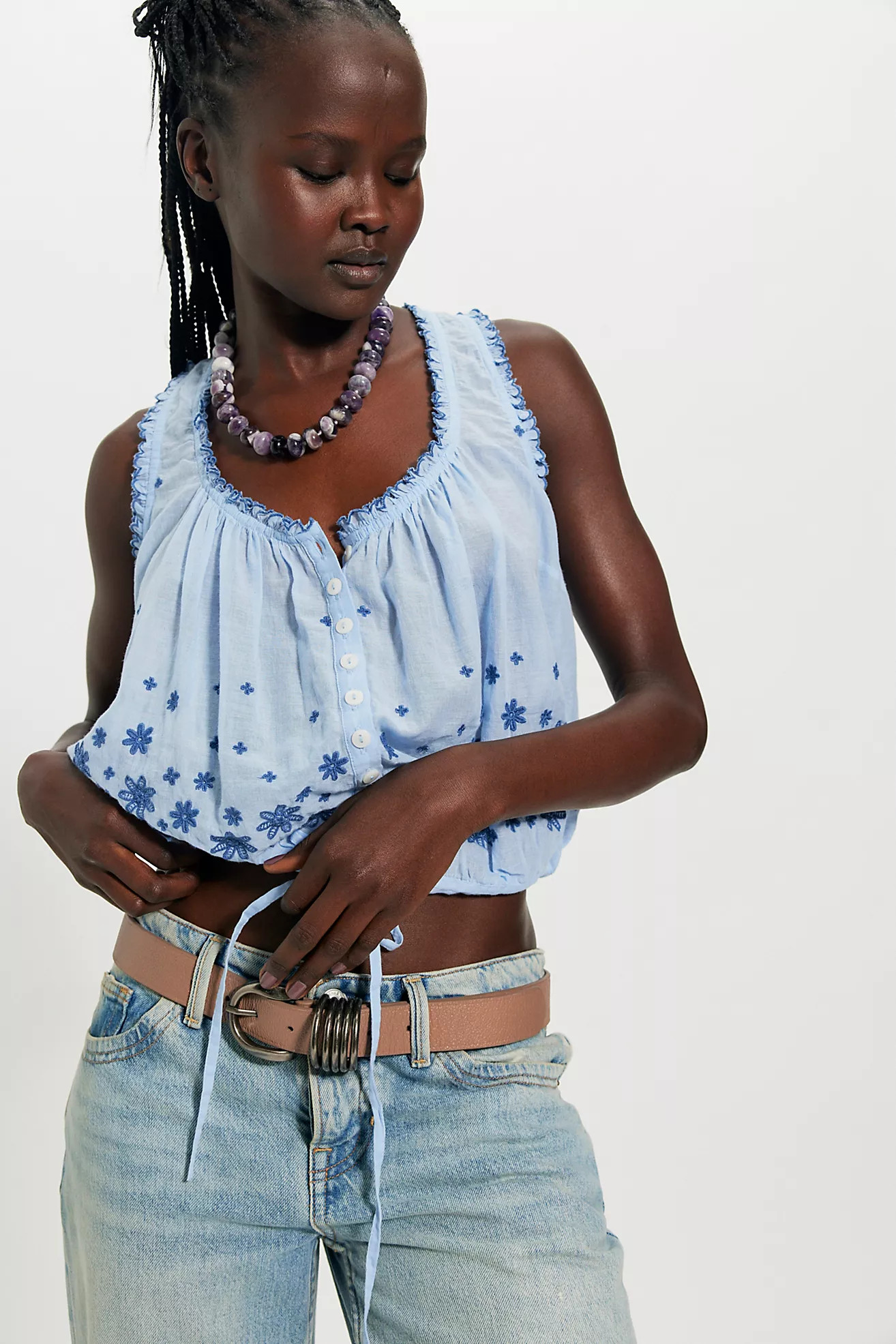 Cherry Scallop Top | Free People (Global - UK&FR Excluded)