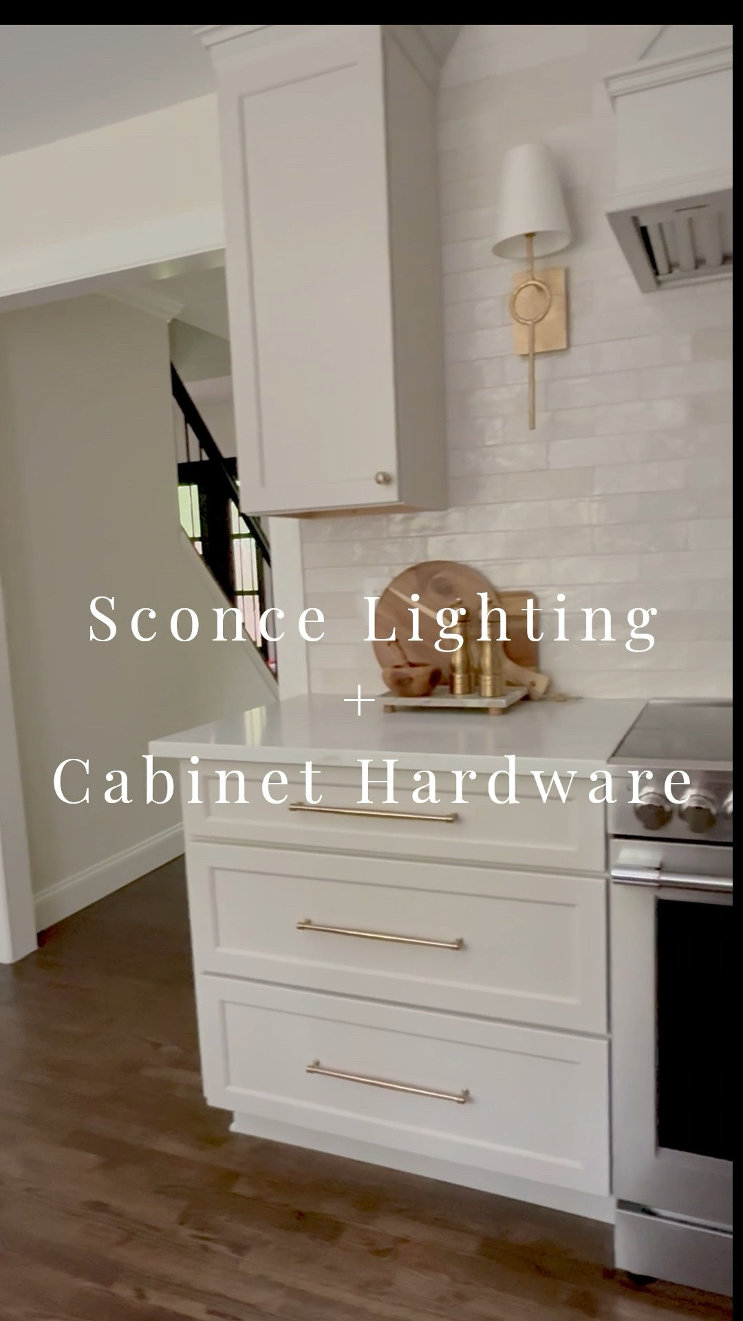 Continuing to answer all the requests for The House on Long Pond kitchen details - 

Here you can find the sconce lighting and cabinet hardware! Champagne bronze pulls and coordinating mushroom knobs for the win!

I was torn between two different lights for this wall - loved them both, but this one won - now I’m excited to find a place for the others! ☺️

#LTKHome