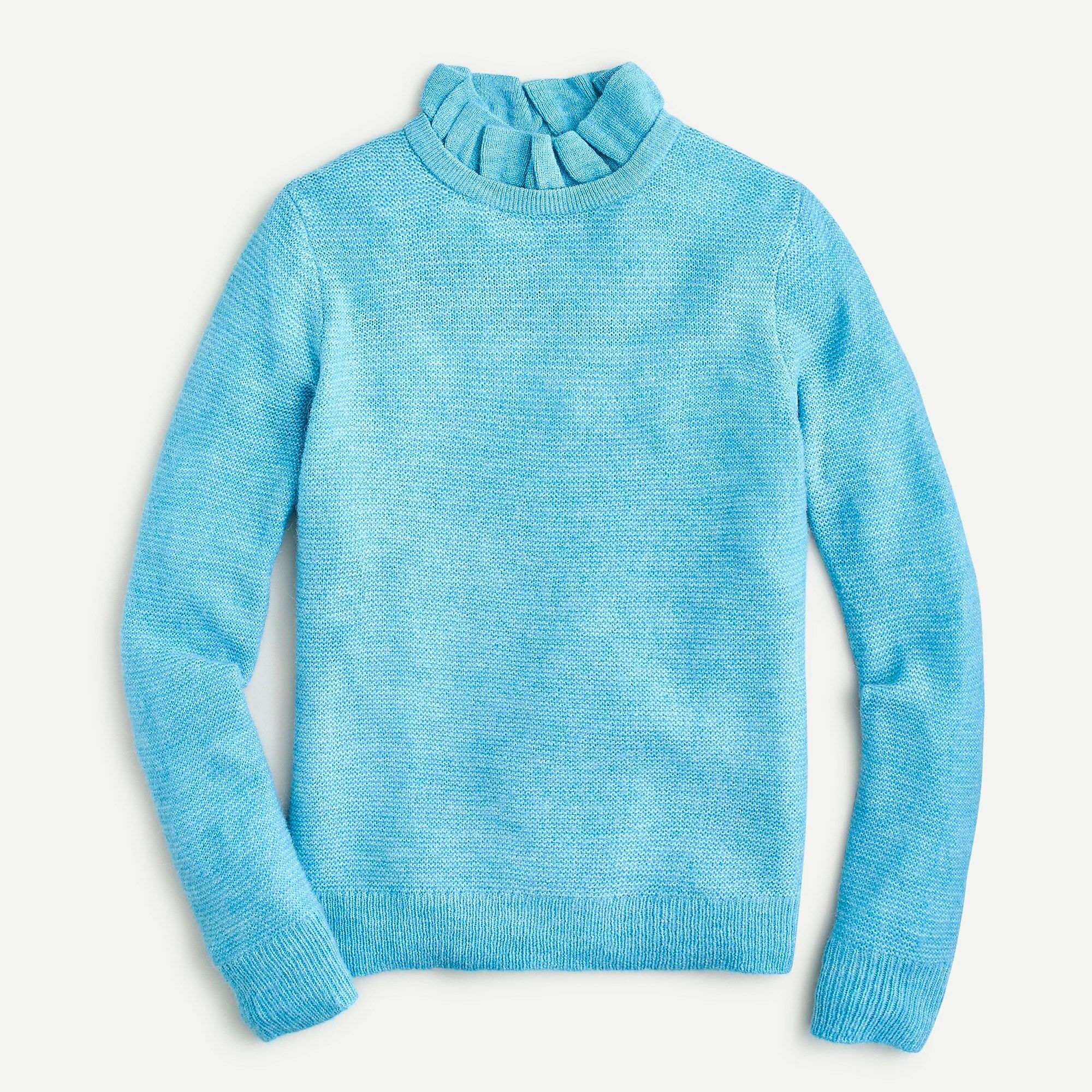 Ruffleneck sweater | J.Crew US