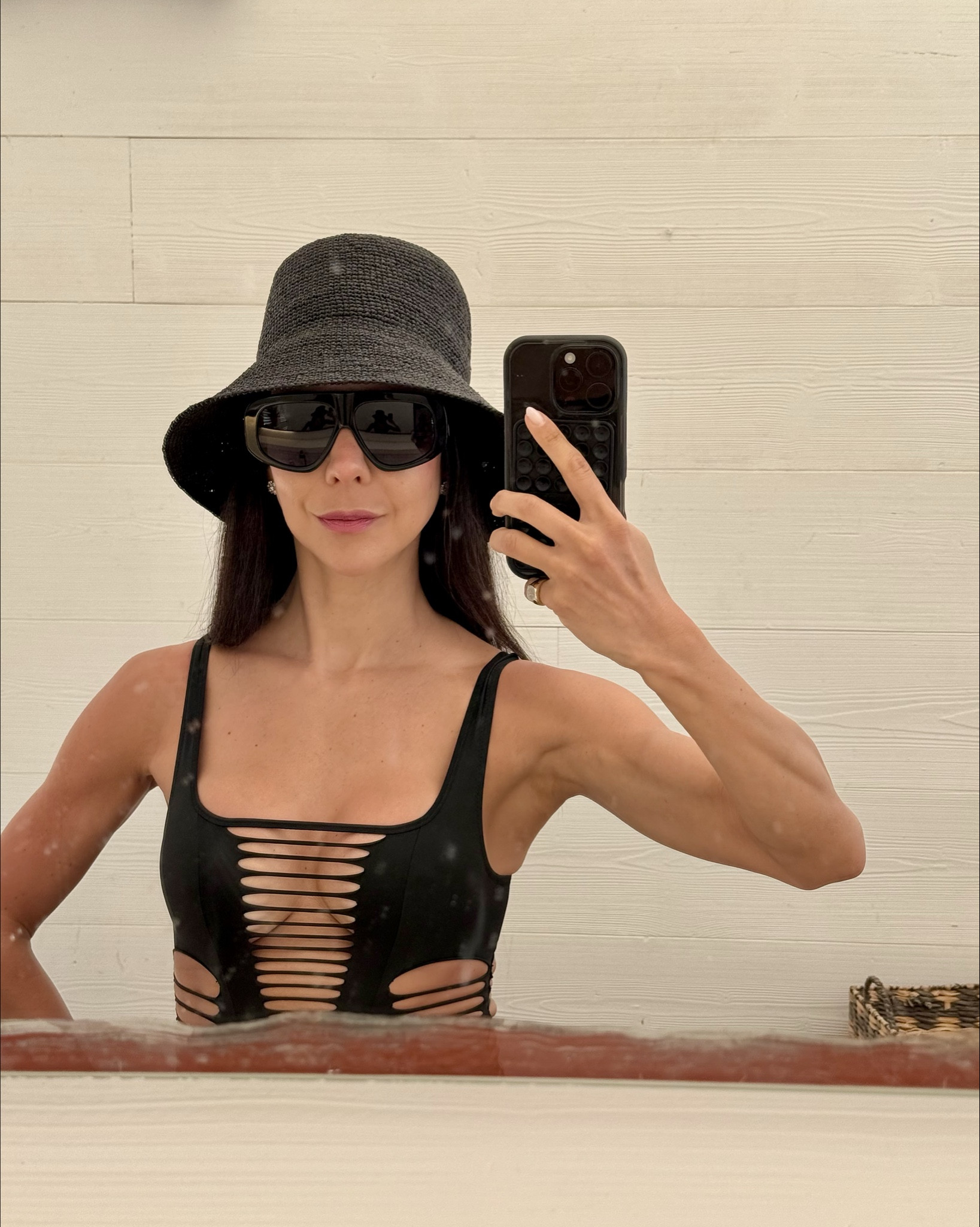 Black and white beach chic 🦓 

#LTKSwim #LTKSeasonal #LTKStyleTip