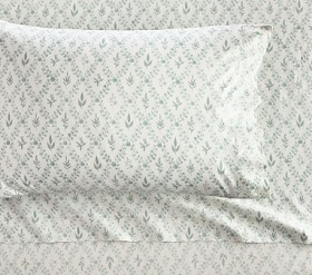 Chris Loves Julia Floral Trellis Organic Sheet Set | Pottery Barn Kids