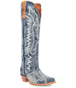 Women's Denim Darlin' Knee High Western Boots | Dillard's