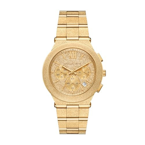Michael Kors Women's Billie Chronograph Gold-Tone Stainless Steel Bracelet Watch (Model: MK7556) | Amazon (US)