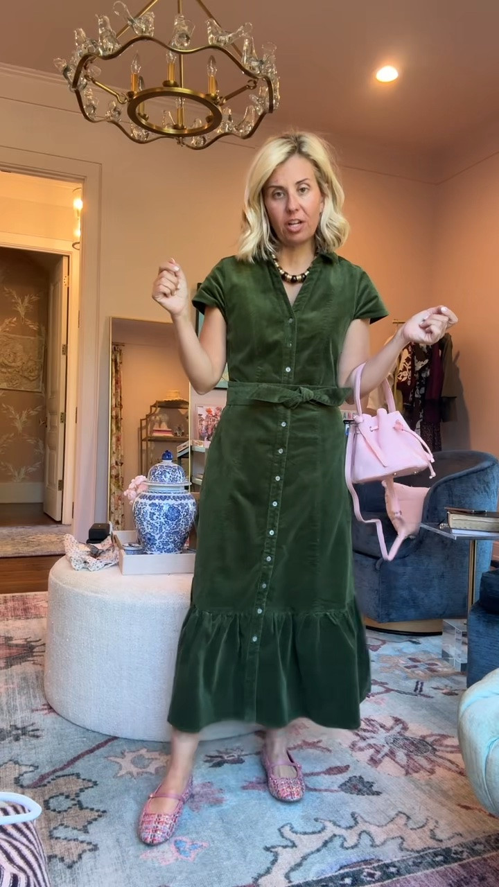 Stop what you’re doing and order this dress now!! 

Dress - 4
Mary Jane’s - 7.5 (1/2 size down) 

#LTKdayinmylife #LTKSeasonal #LTKOver40