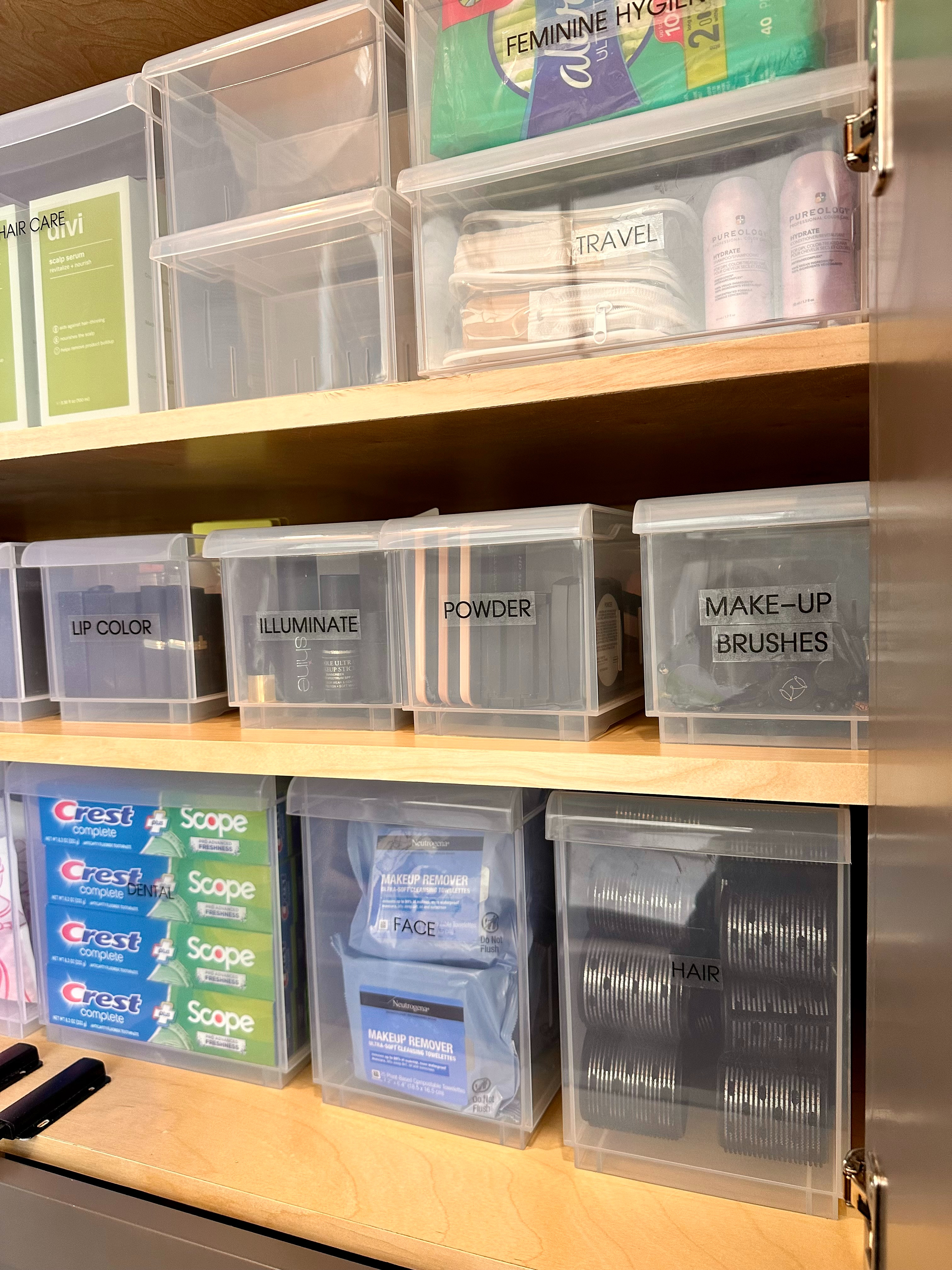 Just a few products to help keep things contained and organized!  #organizinghacks 

 #LTKHome #LTKFamily