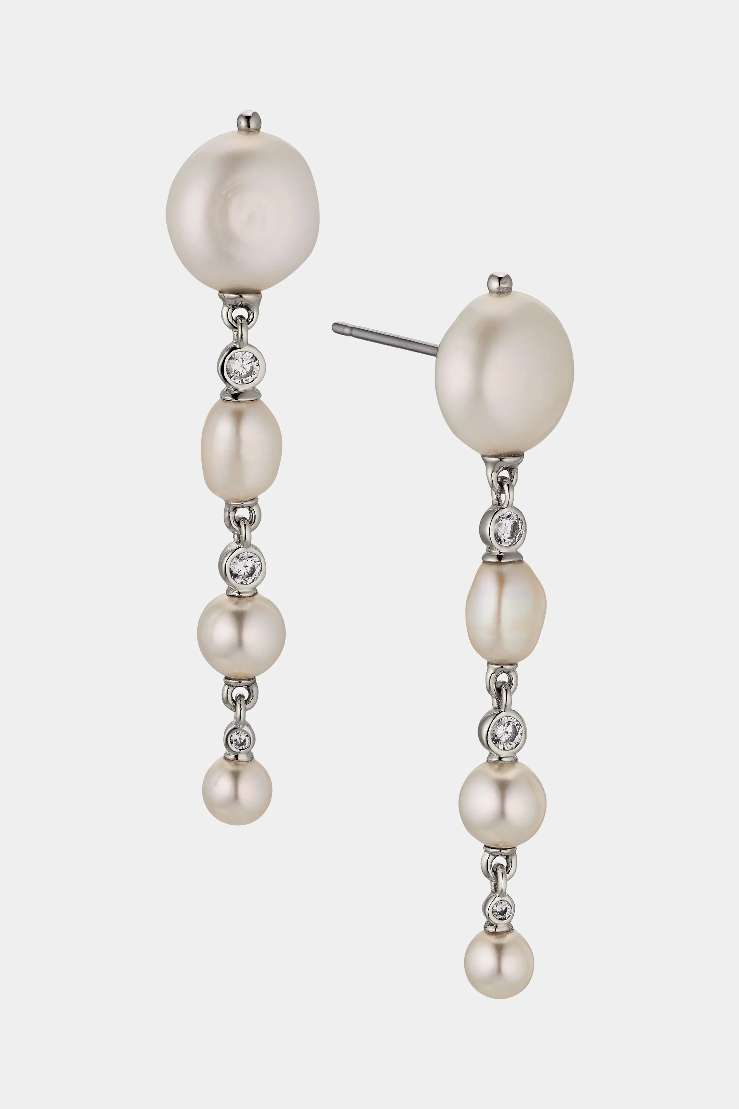 SIREN LINEAR DROP EARRINGS | NADRI